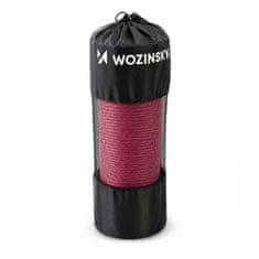 WOZINSKY Gimnastična podlaga za fitnes in jogo, debela 183 x 61 x 1,5 cm – roza