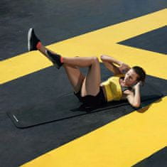 WOZINSKY Gimnastična podlaga za vadbo fitnesa in joge, debela 183 x 61 x 1,5 cm – črna