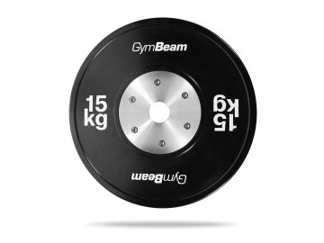 GymBeam Rubber Competition Bumper Plate – gumijasti disk za olimpijsko palico