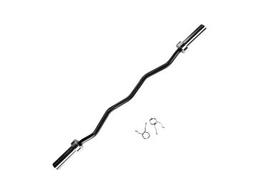 GymBeam Ukrivljena utežna palica EZ LIFTER 120 cm, 10 kg
