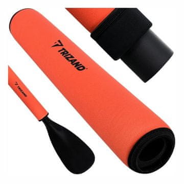 No Name SUP veslo za veslo, 33 cm oranžna NBR pena