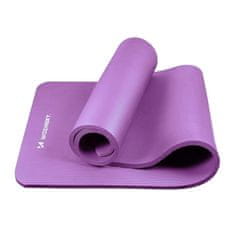 WOZINSKY Gimnastična podloga za vadbo fitnesa in joge, debela 183 x 61 x 1,5 cm – vijolična