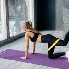 WOZINSKY Gimnastična podloga za vadbo fitnesa in joge, debela 183 x 61 x 1,5 cm – vijolična
