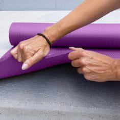 WOZINSKY Gimnastična podloga za vadbo fitnesa in joge, debela 183 x 61 x 1,5 cm – vijolična