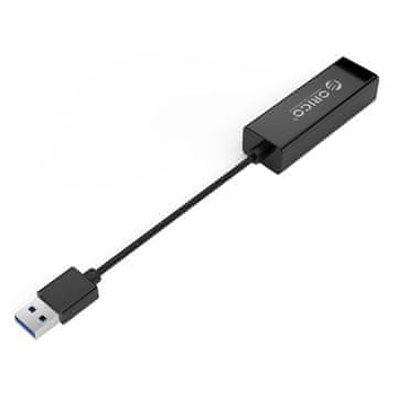 Orico Zunanja omrežna kartica USB-A – RJ45 10/100/1000 Mbps – črna