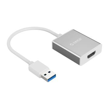 Orico Prehodnik USB-A – HDMI – srebrn