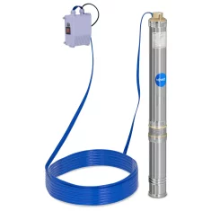 Hillvert Potopna črpalka za globoko vrtino, 4800 l/h, do 91 m
