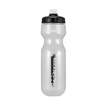ROCKBROS Kolesarska steklenica 750 ml – prosojna črna