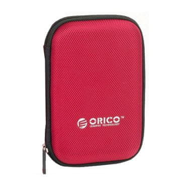 Orico Zaščitni etui za prenosni trdi disk 2,5'' – rdeč