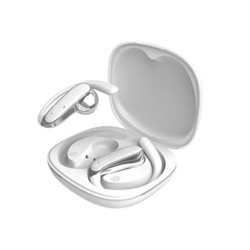 DUDAO Brezžične slušalke z ušesnimi obroči U17Z Bluetooth OWS – bele