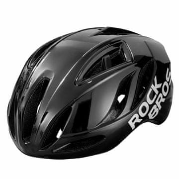 ROCKBROS Lahka kolesarska čelada 58–62 cm – črna