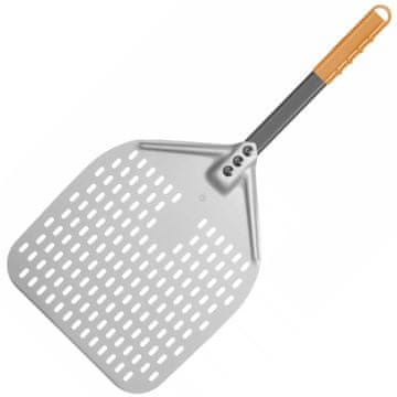 Hendi Lopatica za pico s kratkim ročajem, perforirana, kvadratna, 300 x 660 mm – Hendi 618097