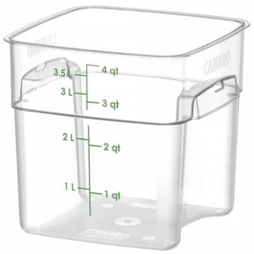 Cambro Posoda za hrano CamSquares Fresh Pro 3,8 l 191 x 191 x 183 mm