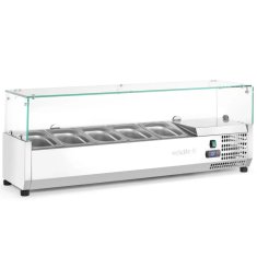 Arktic Zastekljen hladilni nadgradni del z vitrino 5 x GN 1/4 – Hendi 232903