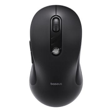 BASEUS Ergonomična brezžična miška Bluetooth F02 – črna
