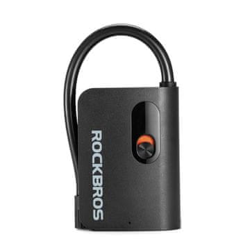 ROCKBROS Akumulatorska črpalka, kompresor za pnevmatike in športno opremo Schrader USB-C 70 psi
