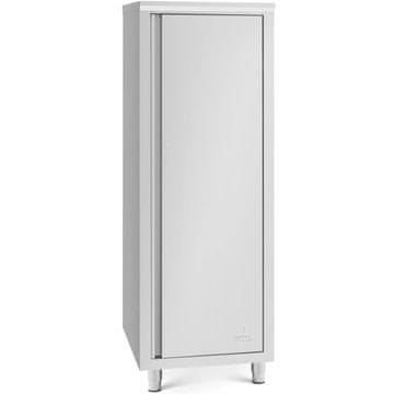 Royal Catering Gostinska omara za posodo s 3 policami, iz jekla, 60 x 70 x 180 cm