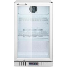 Arktic Podpultni barski hladilnik z enimi vrati, LED, 75 l, 120 W, 53 x 50 x 84 cm – srebrna barva