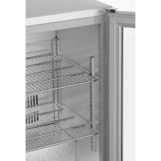 Arktic Podpultni barski hladilnik z enimi vrati, LED, 75 l, 120 W, 53 x 50 x 84 cm – srebrna barva