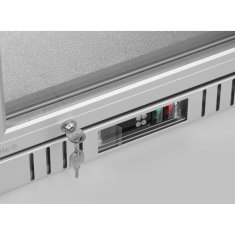 Arktic Podpultni barski hladilnik z enimi vrati, LED, 75 l, 120 W, 53 x 50 x 84 cm – srebrna barva