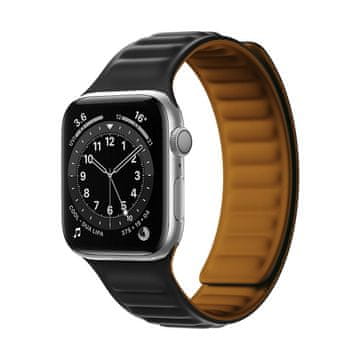 HURTEL Magnetni pas, zapestnica za Apple Watch 41 mm – črna