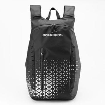 ROCKBROS Nahrbtnik za čelado z ročajem, 14,5 l – črn