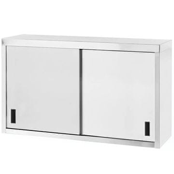 Hendi Jeklena stenska omarica za kuhinjo z drsnimi vrati, 100 x 60 x 30 cm – Hendi 811207