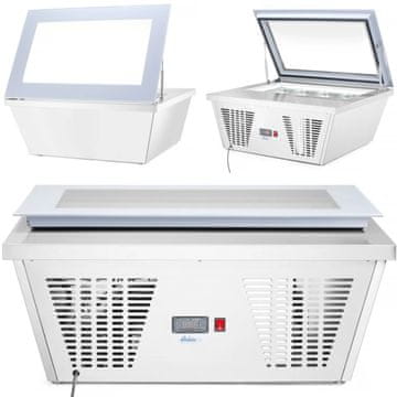 Arktic Hladilna vitrina za solate za 8x GN 1/6, 77 l, ARKTIC Hendi 233689