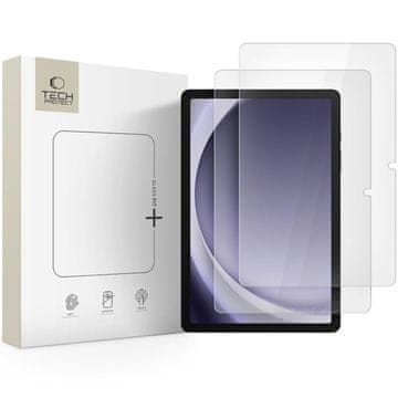 Tech-protect Kaljeno steklo za Samsung Galaxy Tab A9+ / A11+ Plus 11.0 Glass Fit+ prozorno - 2 kosa.