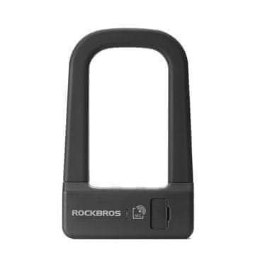 ROCKBROS Kolesarska zaponka proti kraji z bralnikom NFC – črna