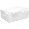 Arpack Termobox – toplotna škatla iz stiropana s pokrovom, certifikat PZH, 685 x 485 x 265 mm, 53 l