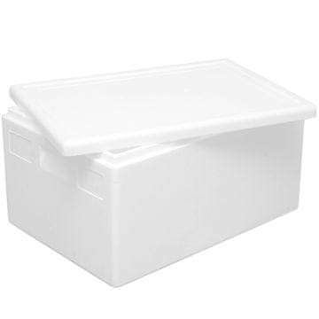 Arpack Termobox – termoškatla iz stiropana s pokrovom, certifikat PZH, 685 x 485 x 365 mm, 80 l