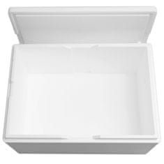 Arpack Termobox – toplotna škatla iz stiropana s pokrovom, certifikat PZH, 685 x 485 x 265 mm, 53 l