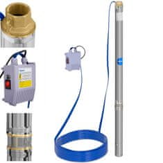 Hillvert Potopna črpalka za globoko vrtino, 3800 l/h, do 85 m