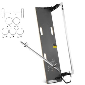 MSW Stroj za rezanje stiropora s termičnim rezilom, dolžina 1070 mm, globina 350 mm, 160 W