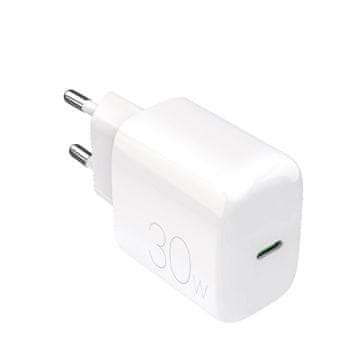 Puro 30W USB-C stenski polnilnik - bel