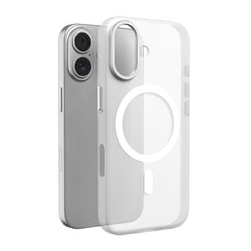 Puro Ohišje za iPhone 17 Lightfeel MagSafe – prosojno belo