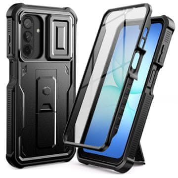 Tech-protect Ovitek za Samsung Galaxy A17 4G / 5G Kevlar Cam+ – črn