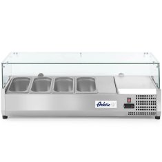 Arktic Nadgradnja z hladilno vitrino 4 x GN 1/3, širina 120 cm – Hendi 232965