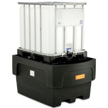 GSG24 Zbiralna kad za 1 plastično posodo IBC 1100 l iz PE, CEMO 10950