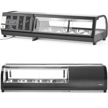 Arktic Witryna chłodnicza do sushi 4x GN 1/3 LED 0-12 C 190 W