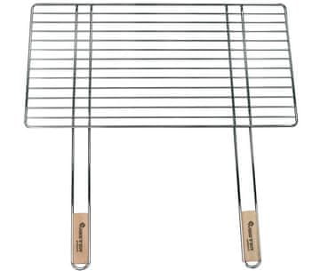 Pravokotna rešetka za žar za peko mesa in rib MG253 58x30 cm