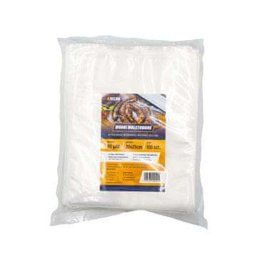 JE Narebričene vrečke za vakuumsko pakiranje 200x250mm 100 kosov.
