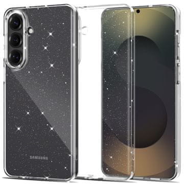 Tech-protect Ohišje za Samsung Galaxy S26 FlexAir – prozorno z bleščicami