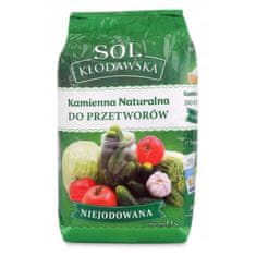 Kłodawska kamena sol, užitna, nejodirana, 1,1 kg