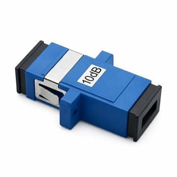 Qoltec SC/UPC (F) optični atenuator - SC/UPC (F) | enomodni | 10dB