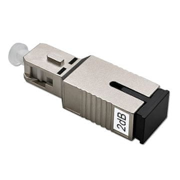 Qoltec optični atenuator SC/UPC (Ž) - SC/UPC (M) | Enomodni | 2dB