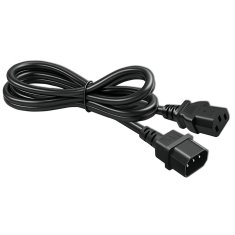 Podaljševalni kabel Qoltec IEC C13/C14 | 3x1,00 mm² | 3 m