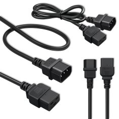 Podaljševalni kabel Qoltec IEC C14/C19 | 3x1,5 mm² | 2 m
