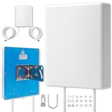 Qoltec 4G LTE antena | 14 dBi | Zunanja